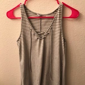 Tank Top laced up front